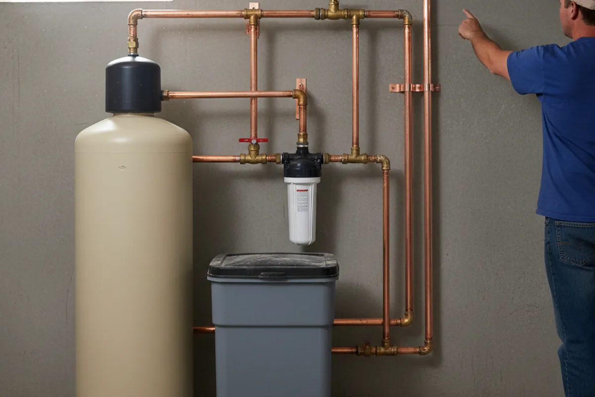 Whole-house water treatment system installed in Sauk Centre